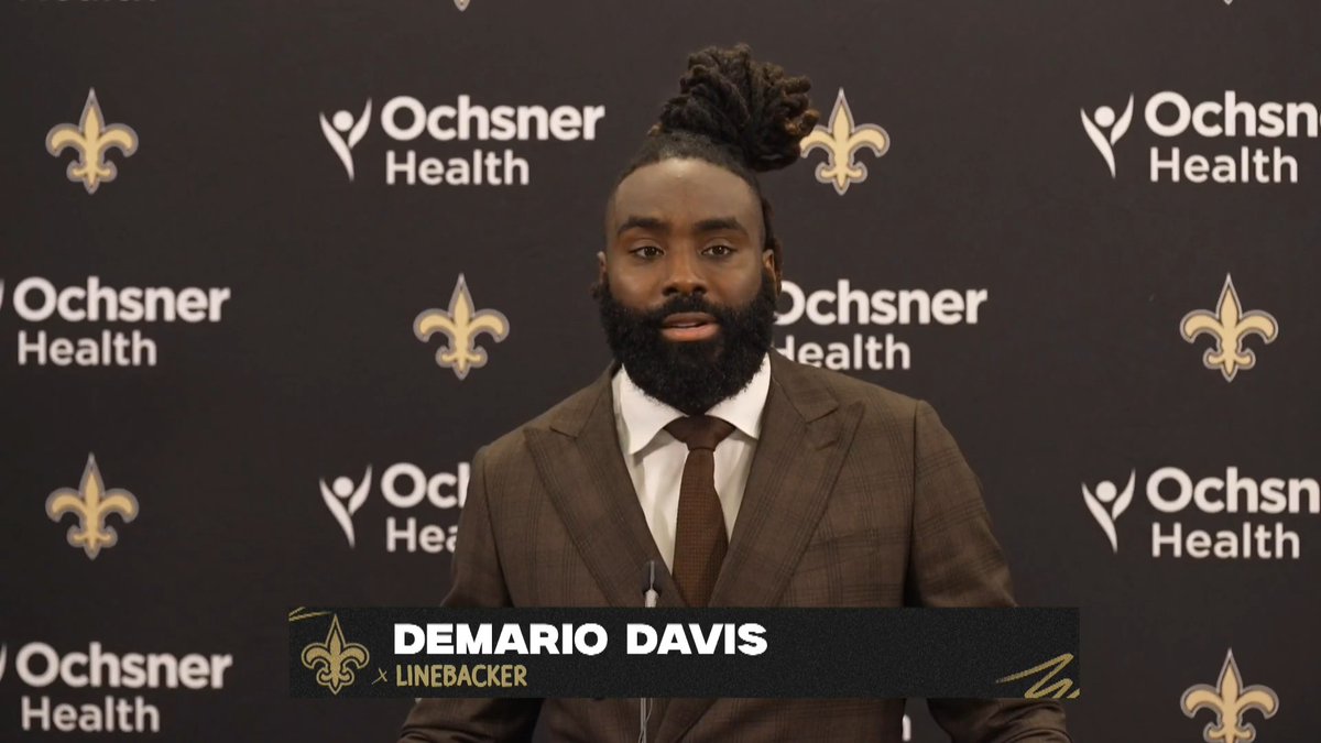 “At the end of the day, that’s what we are to be doing as Christians — is sharing the Gospel. Preach the Gospel.” WOW!! Another powerful word from pastor Demario Davis on Monday night after the Saints win.