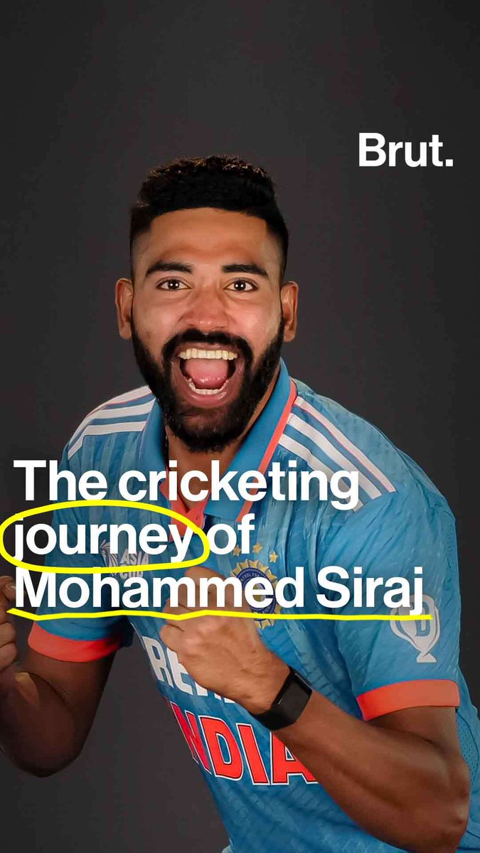 Siraj's rise is one of the most beautiful stories in Indian cricket history.
