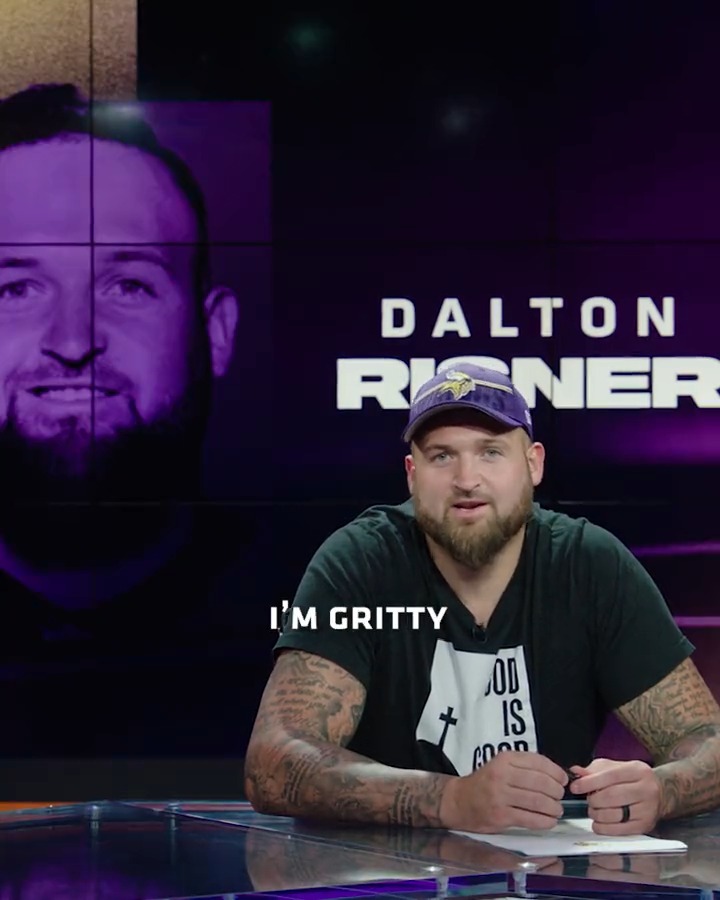 You wanted it. He wanted it. We wanted it. Welcome to Minnesota, @dalton_risner66!