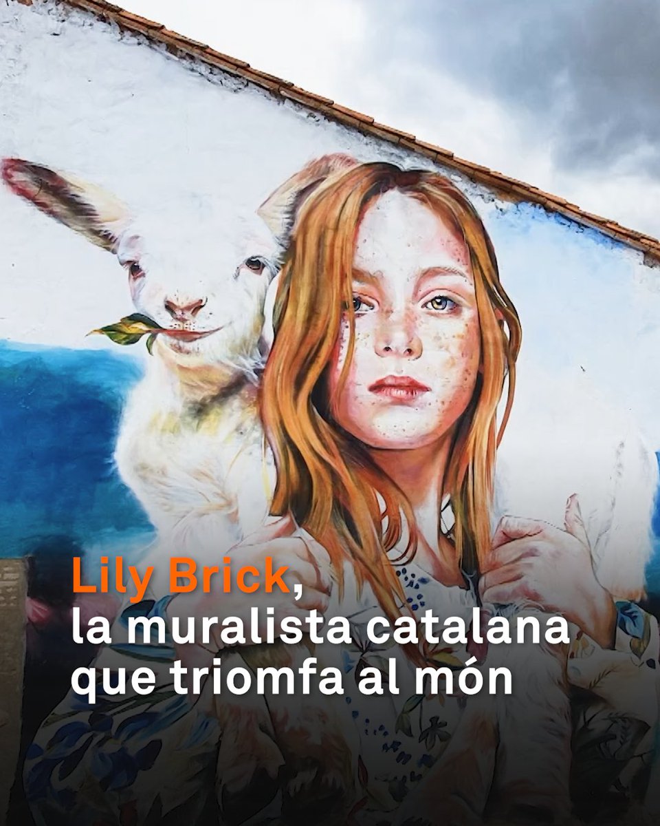 “És molt heavy, encara estic al·lucinant!” La muralista de Juneda Lily Brick (Lily Brick) va començar pintant murals en propietats abandonades de Balaguer i ara ha estat escollida una de les 50 artistes urbanes més influents del món.