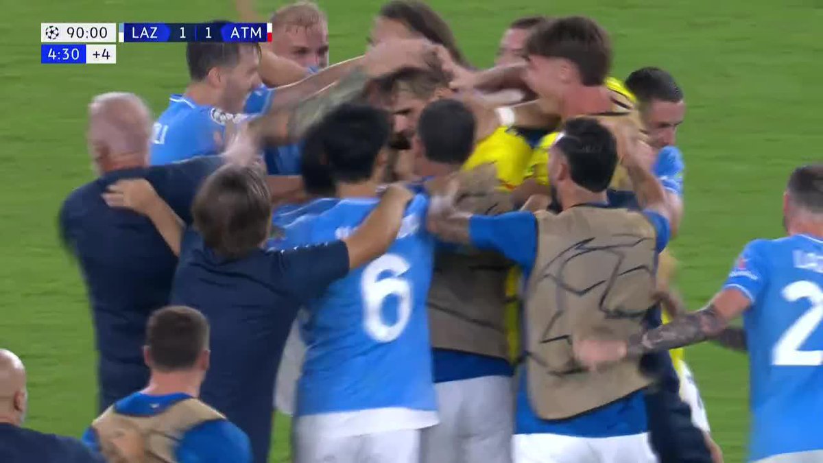 "Lazio": Porque empató con Atlético Madrid tras el gol de su arquero Ivan Provedel