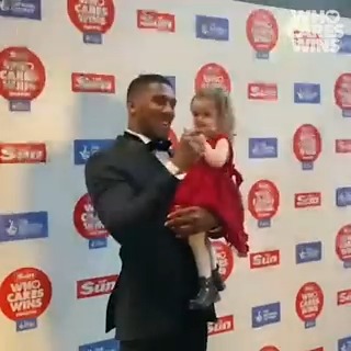 These kids are the real champions, says Anthony Joshua as he meets young heroes at Who Cares Wins awards #WhoCaresWins
