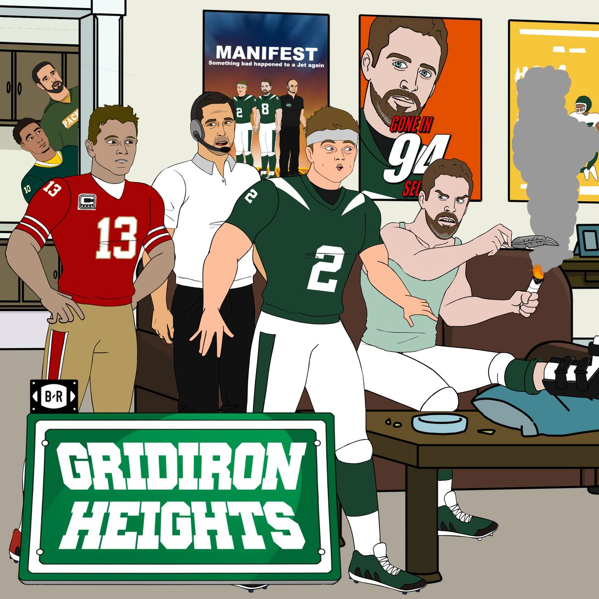 The Brock Purdy glow up is real 😂 This episode of Gridiron Heights is WILD
