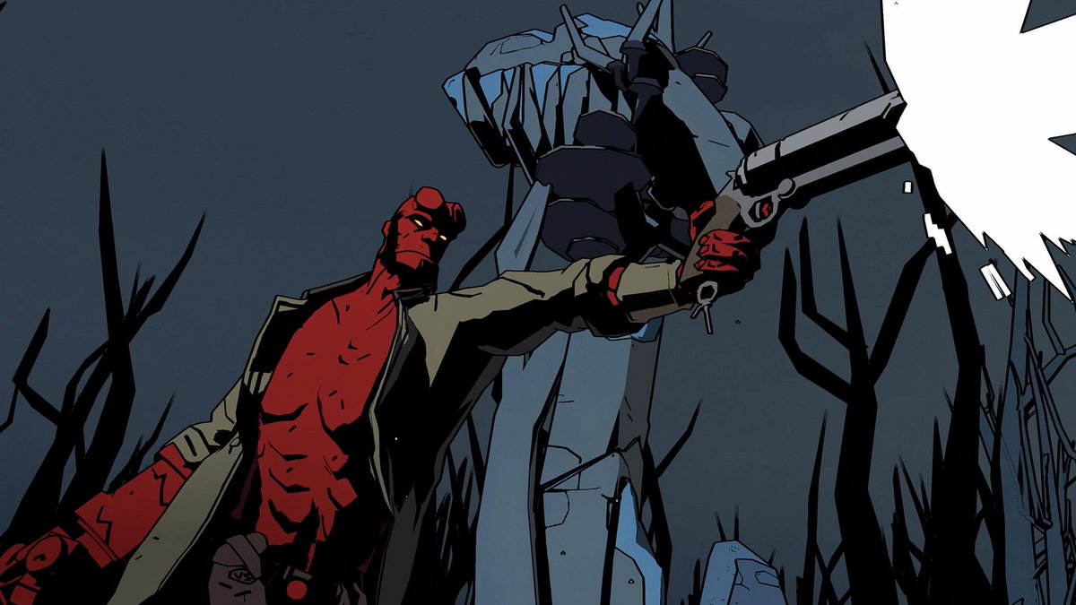 Enjoy the first 16 minutes of Hellboy: Web of Wyrd, a third-person beat-’em-up roguelike launching on October 4.