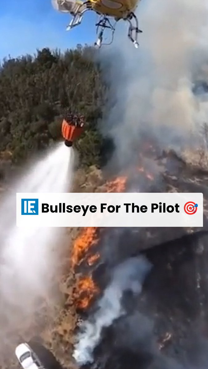 There is so much skill and precision at work when operating a helicopter for waterbombing.
