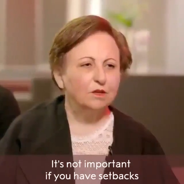 "Have dreams and pursue them." Watch Shirin Ebadi's advice for young women. Ebadi received the Nobel Peace Prize for her work promoting democracy and human rights, especially for women and children. What dream will this year's peace laureate(s) have? Find out on 6 October.