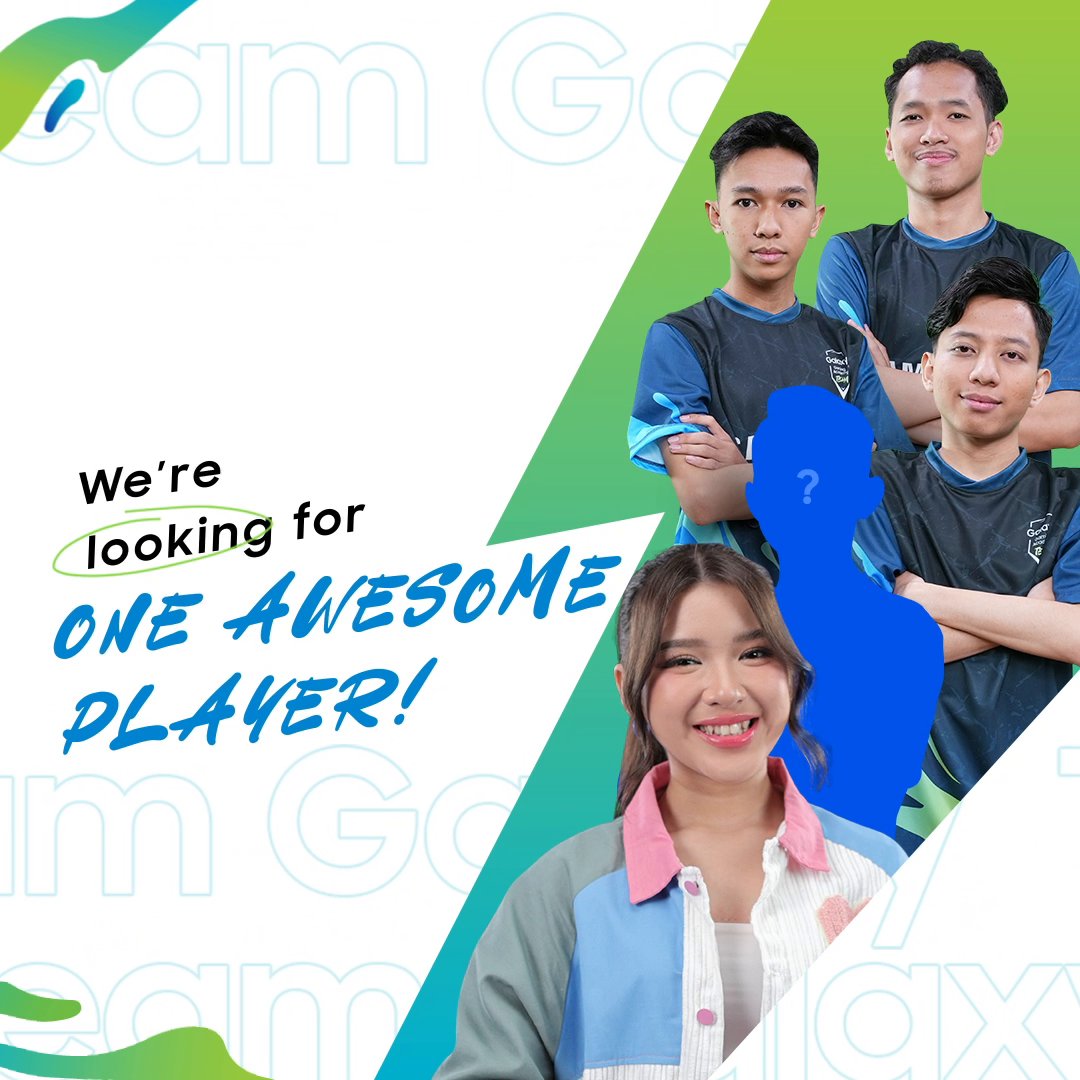 Tiara Andini 🌙 &amp; Galaxy Gaming Academy’s winner are looking for 1 Awesome player to join their battle against Team RRQ 🔥 Show your Awesome skills to get a chance to be the #AwesomeT34M &amp; play together in this Awesome battle supported by #GalaxyA34 5G #PlayGalaxy 🤩