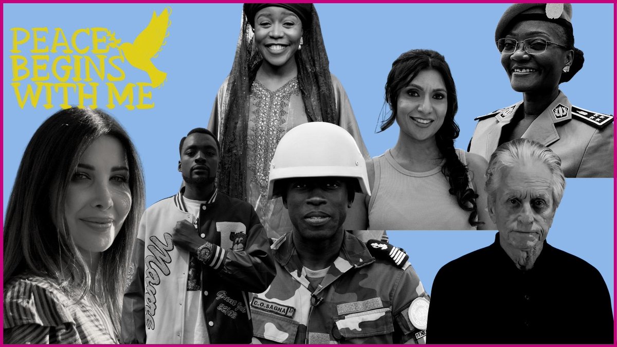 Happy International #PeaceDay! ✌🏿✌🏽✌🏼 Today, and every day, we call for collective action for sustainable peace and celebrate the millions of people, peacekeepers and community members who strive towards peace together. 🕊 #PeaceBegins #UNGA #PK75