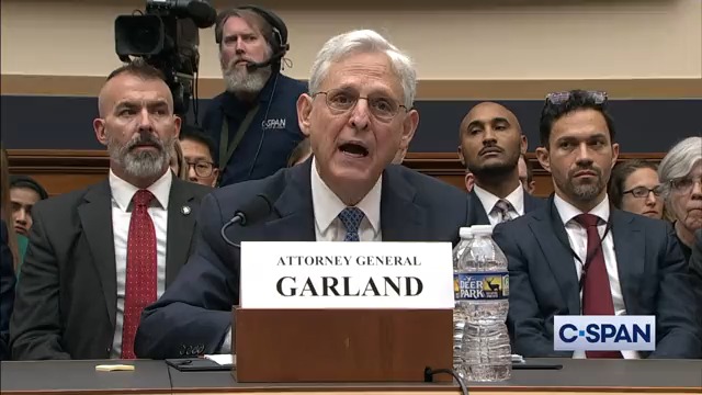 Attorney General Merrick Garland testifies on oversight of the Justice Department before the House Judiciary Committee saying "I am not the President's lawyer." The attorney general also gives emotional testimony when discussing his family escaping the Holocaust.