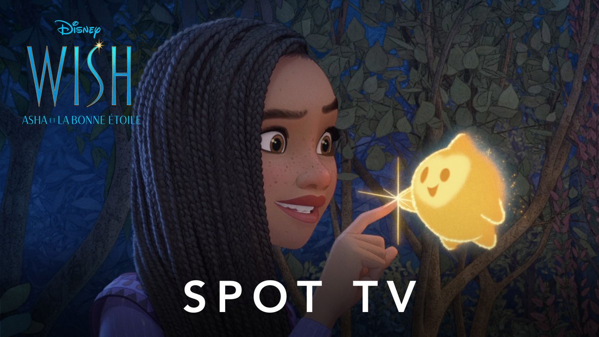 Un vœu peut tout changer ! 💫 Retrouvez WISH, Asha et la bonne étoile, dès le 29 novembre au cinéma. #DisneyWISH