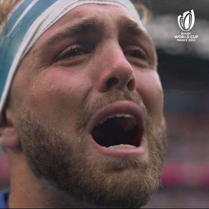 La Passione 🇮🇹🎶 #RWC2023 | #ITAvURU | Italrugby