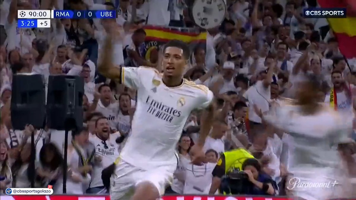 JUDE BELLINGHAM HAS DONE IT AGAIN!!! The Englishman scores the winner on his #UCL debut for Real Madrid. 😤