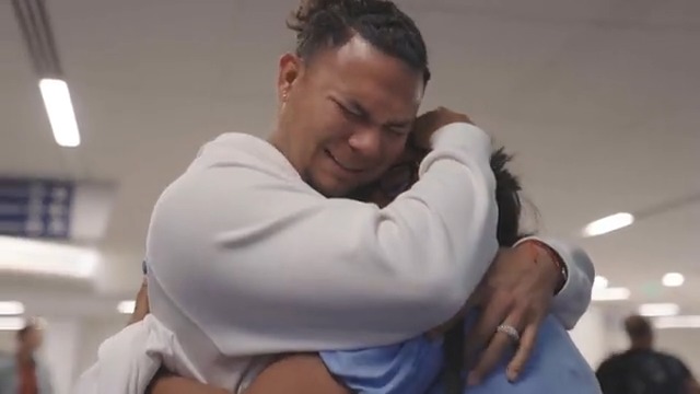 A moment seven years in the making: brusdar graterol is finally reunited with his mother, Ysmalia. 🤍 Watch full backstory from #BackstageDodgers episode 928. 🎥