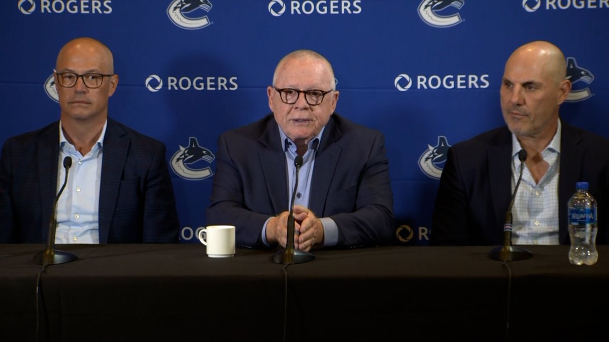 #Canucks President of Hockey Operations Jim Rutherford, General Manager Patrik Allvin and Coach Rick Tocchet meet with the media Wednesday to discuss training camp and the upcoming season.