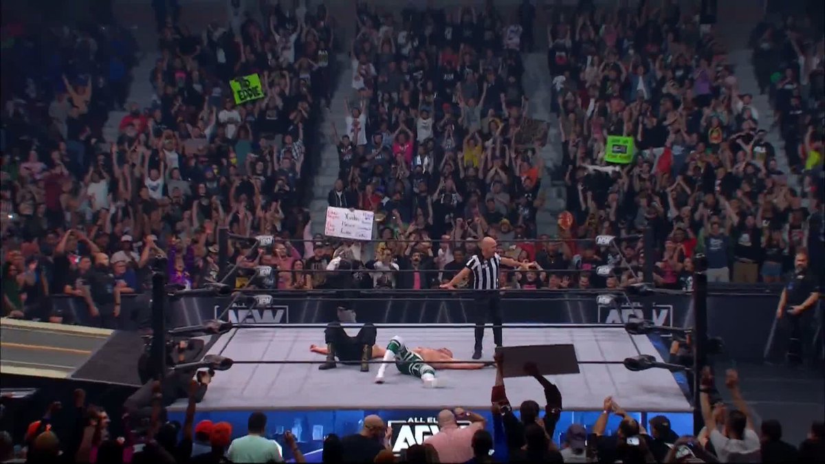 EDDIE DID IT! EDDIE DID IT! EDDIE DID IT! EDDIE KINGSTON IS YOUR NEW #ROH WORLD CHAMPION! Watch #AEWDynamite #AEWGrandSlam LIVE ON TBS! Claudio | #EddieKingston