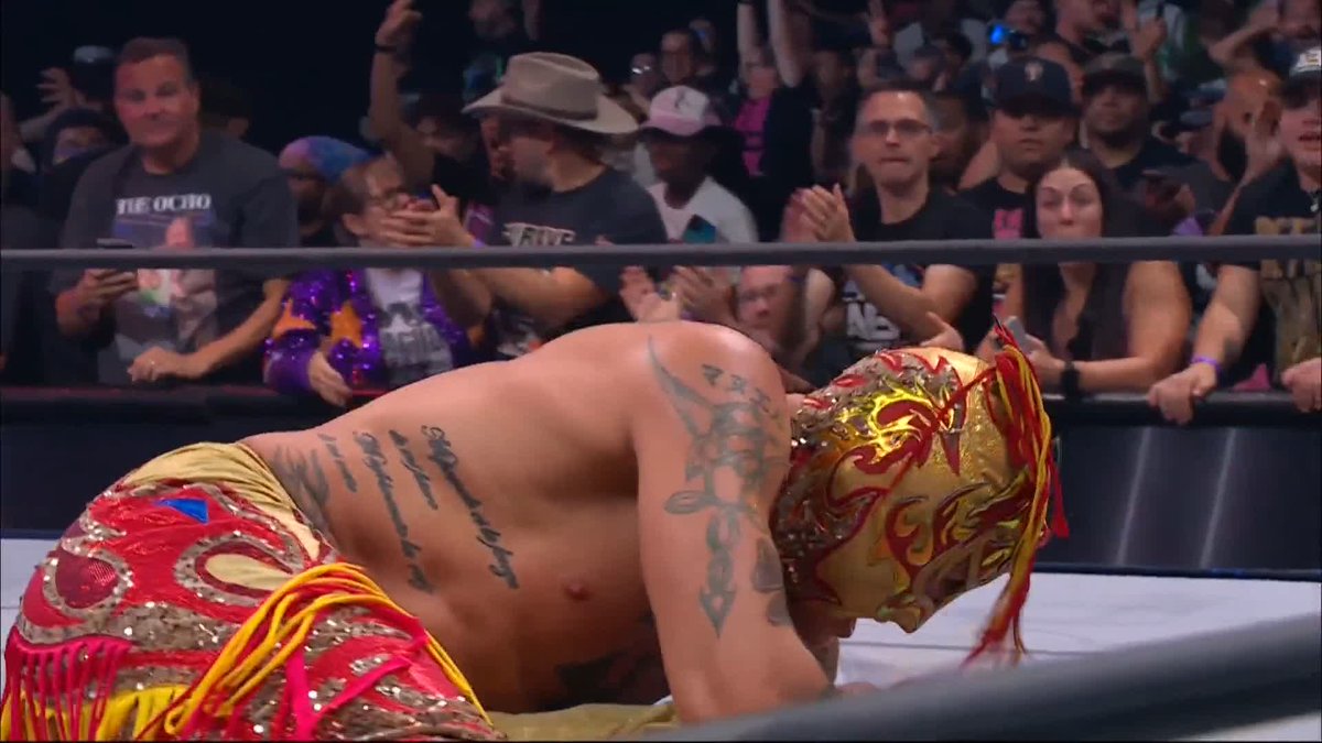 AND NEW #AEW INTERNATIONAL CHAMPION REY FENIX! Watch #AEWDynamite #AEWGrandSlam LIVE ON TBS! REY FENIX WWE