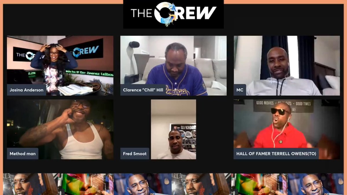 CREW S3 Debut: VIDEO TEASE BELOW NY #Jets fan & Multistar methodman joins.๐ฅ๐ฅ๐ฅ ๐Morris Chestnut ๐Terrell Owens ๐Fred Smoot ๐Clarence Hill Jr ๐& myself T.O.: "This is the same old Zach Wilson from last year!" Method, agree? FULL VIDEO LINK: