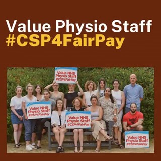 Physiotherapy staff in Northern Ireland are taking part in strike action over pay for the first time in our history. HSCNI staff have been left with no choice but to strike. Show your support using #CSP4FairPay.