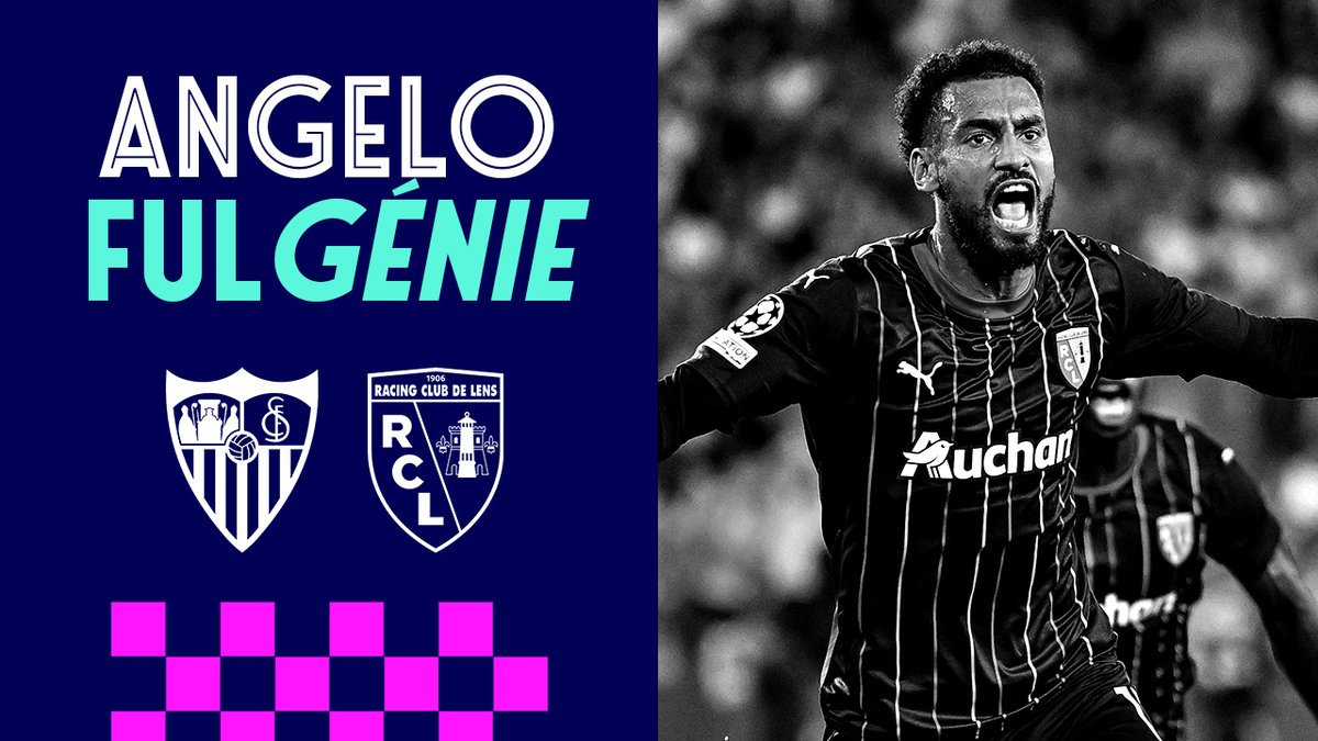 Angelo Ful𝒈𝒆́𝒏𝒊𝒆 ⚡️ #FierDEtreLensois #SevillaFCRCL #UCL