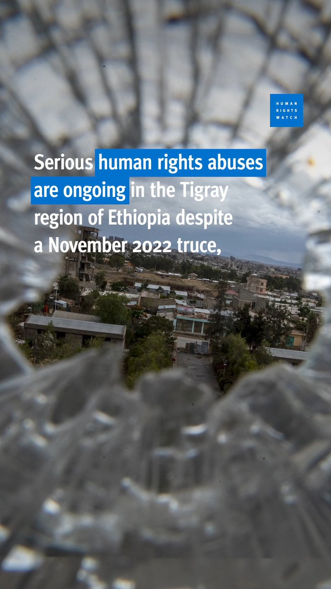 Serious abuses are ongoing in Ethiopia's Tigray region, according to a harrowing new UN report. As the risk of further atrocities in Ethiopia grows, continued international scrutiny over the situation is essential.