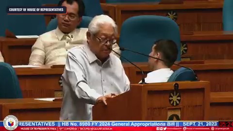 WATCH: On the 51st anniversary of the declaration of martial law, congressman Edcel Lagman corners House appropriations vice chair Stella Quimbo into admitting there can be no forgiveness for martial law atrocities 'without remorse and repentance.'