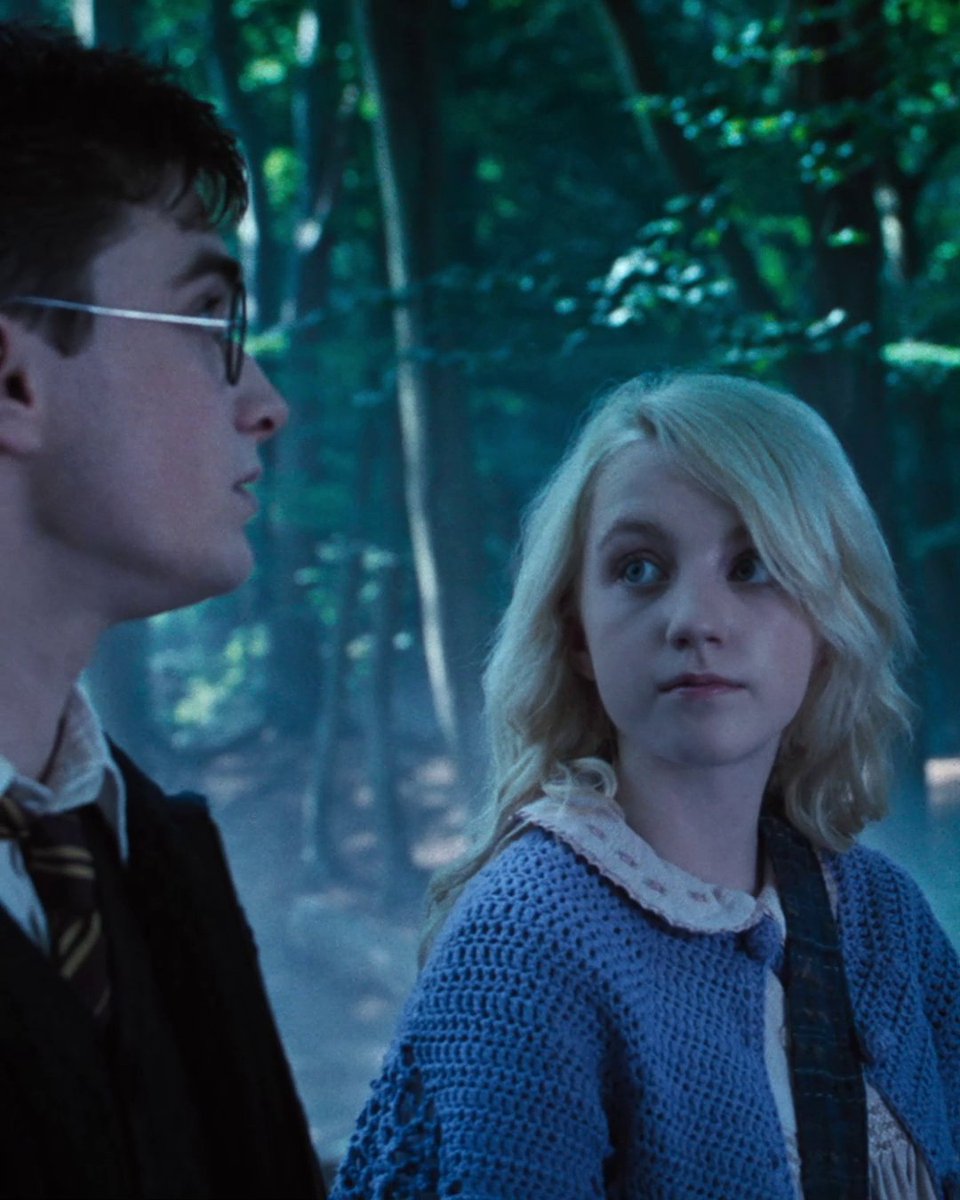 Luna Lovegood: As iconic as she is eccentric 💙