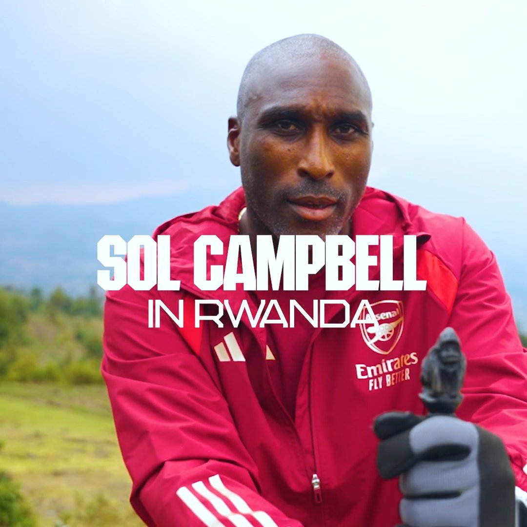 #ad An Invincible visits Rwanda 🇷🇼 Sol Campbell recently embarked on a memorable trip to encounter the mountain gorillas in their natural habitat and name a baby gorilla with @VisitRwanda_now 👇