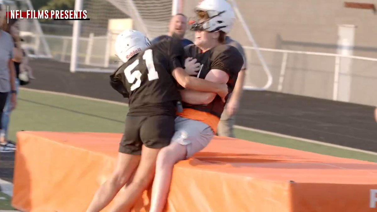 Moms tackling their sons on Washington Panthers' "Mom night" is the best thing you'll see all day 🤣 #NFLFilmsPresents | @WCHSFootball201