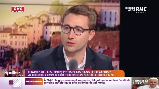 La réception de Charles III à Versailles est indécente. Quand on ouvre des bouteilles de vin à 2772 euros alors que les gens ont faim, c’est indécent. Quand on invite une tête couronnée pour l’anniversaire de la République, c’est indécent.