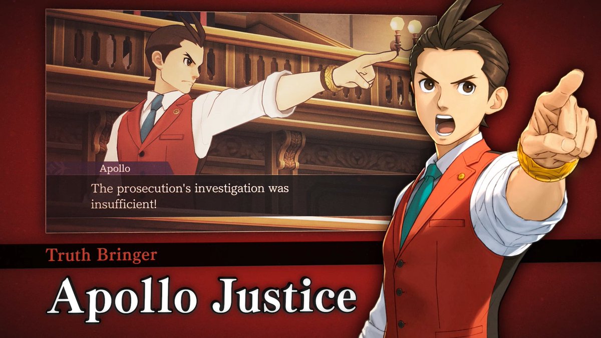 Here comes Justice! If it please the court, we have new evidence to submit about the lawyers, friends, and rivals of the Wright Anything Agency across all three games included in Apollo Justice: Ace Attorney Trilogy when it releases January 25th, 2024!
