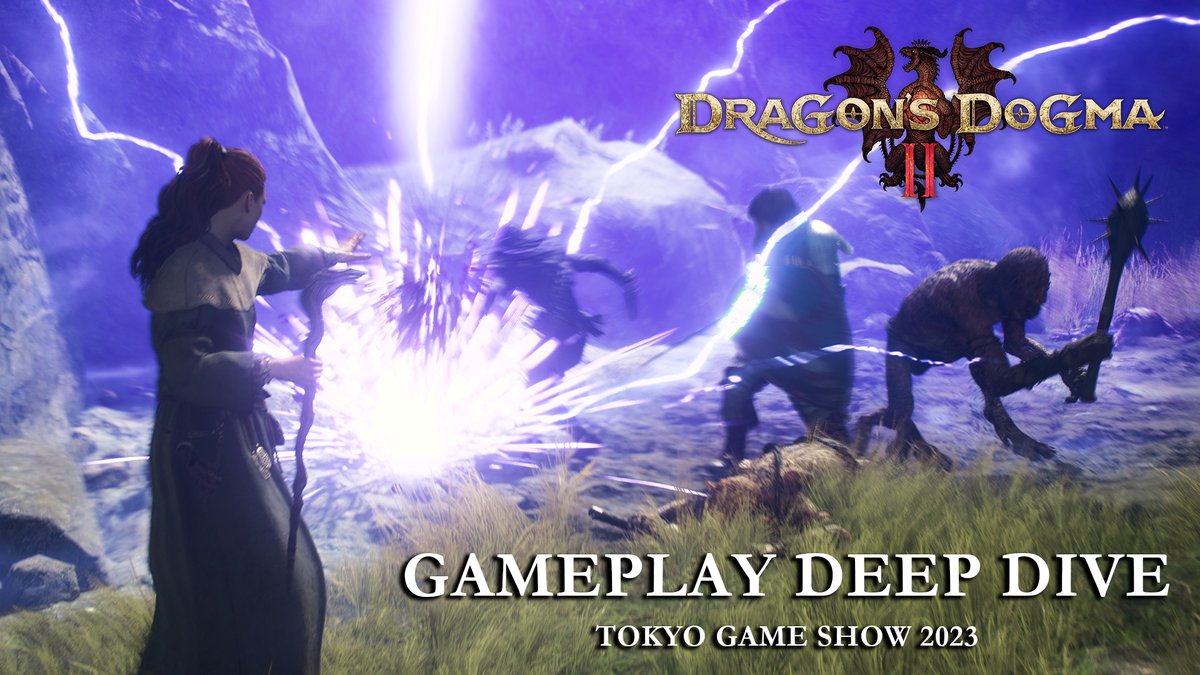 New #DragonsDogma2 gameplay footage revealed at the #TGS2023 Capcom Online Special Program! Director Itsuno explains the actions of the initial vocations and kingdoms you can expect to come across in your adventures. Full video:
