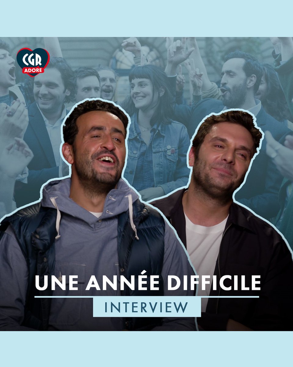 Un fou rire entre Jonathan Cohen et Pio Marmaï : c'est cadeau ! UNE ANNÉE DIFFICILE, le nouveau film des réalisateurs d'INTOUCHABLES, est à découvrir en avant-première dès demain dans tes cinémas CGR. 👉 Réserve ta place sur le site ou l'appli CGR.