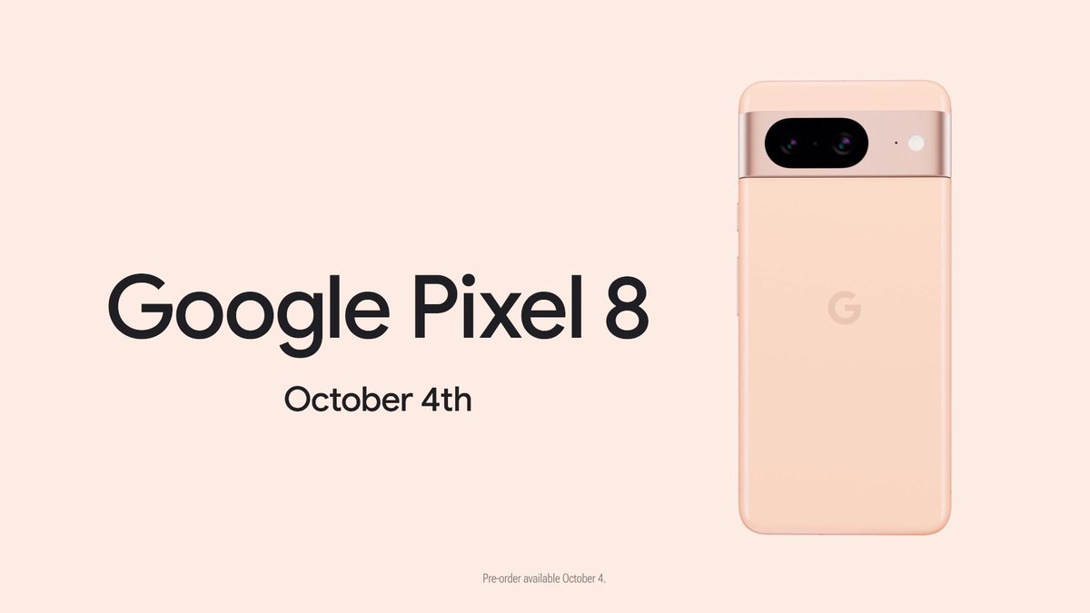 Make it make sense. 🤔 We’ll make it easy for you. Meet #Pixel8 at #MadeByGoogle on October 4th at 10am ET and sign up for updates at the Google Store: