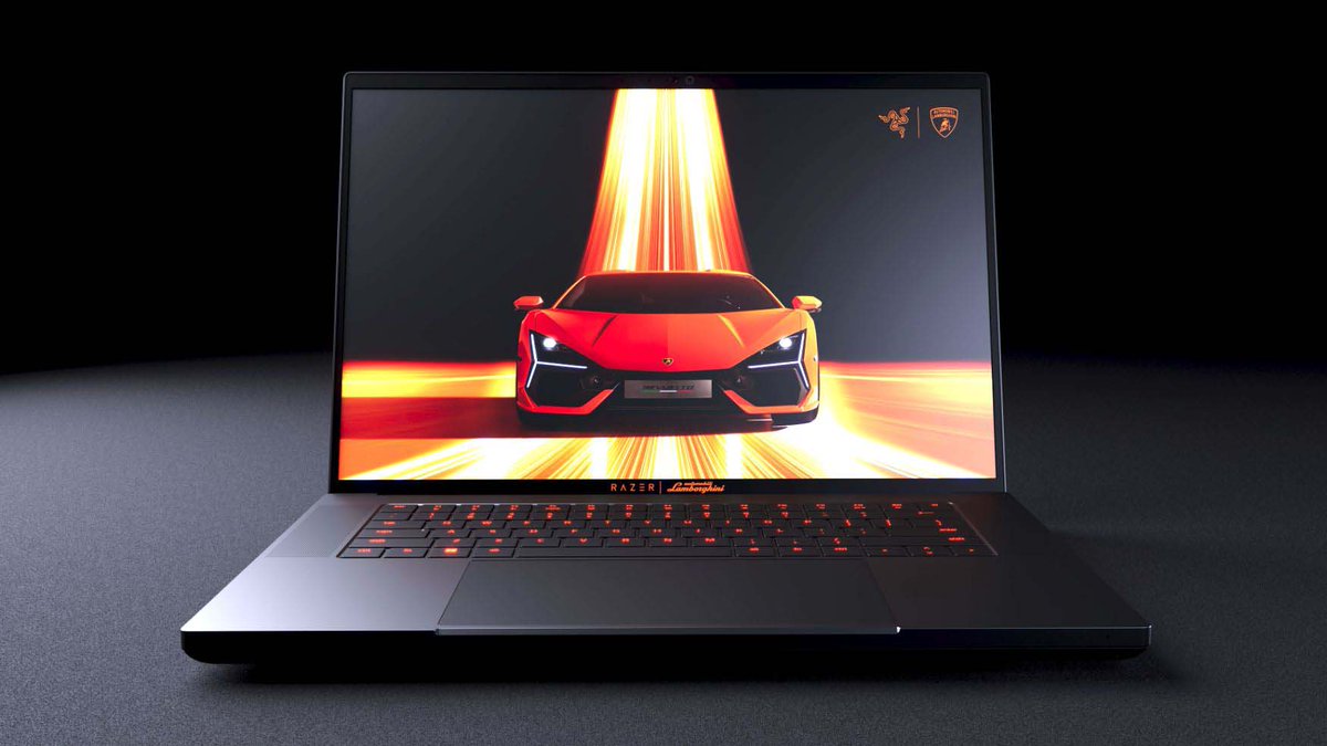 How far can we go beyond? There's no limits. Even when it comes to gaming, that's why Razer Blade 16 x Automobili Lamborghini was born: redefining gaming laptops. Now available only in the US. DIscover more: #Lamborghini