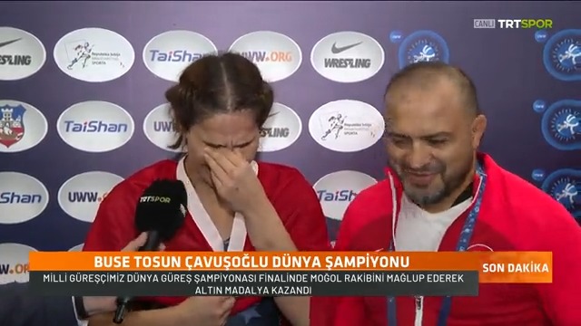 🗣️Buse Tosun Çavuşoğlu: Ben çok emek verdim. Son 2 senedir gümüş madalyada kalmıştım. Olimpiyat kotası alarak ülkeme dönüyorum.