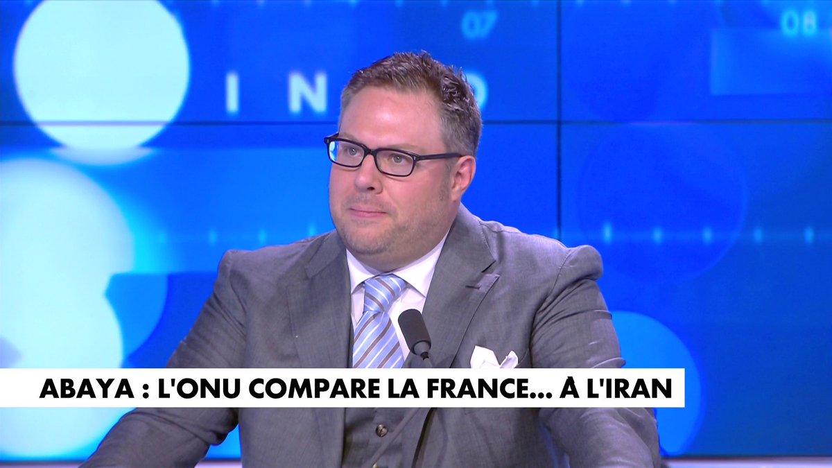 «Abaya : l'ONU compare la France... à l'Iran» : l'édito de Mathieu Bock-Côté dans #Facealinfo