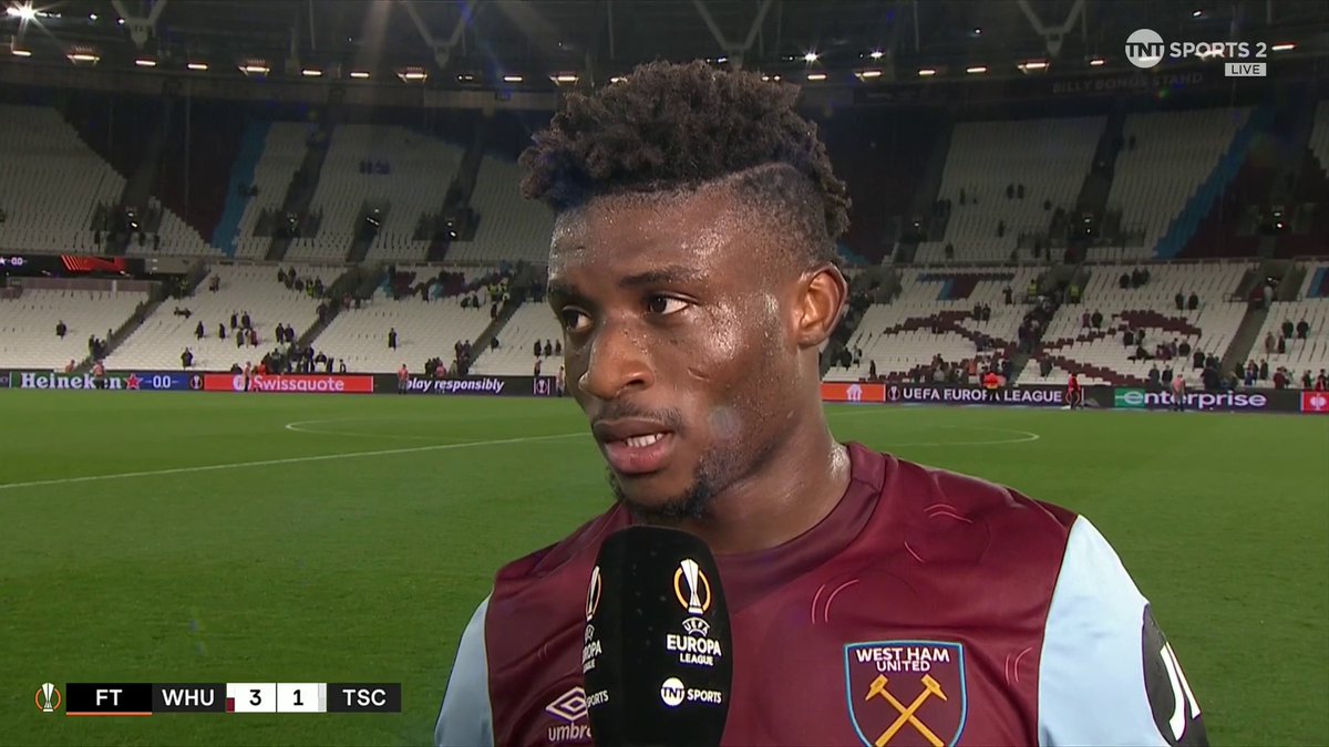🇬🇭Mohammed Kudus saying the right things after such a good performance.