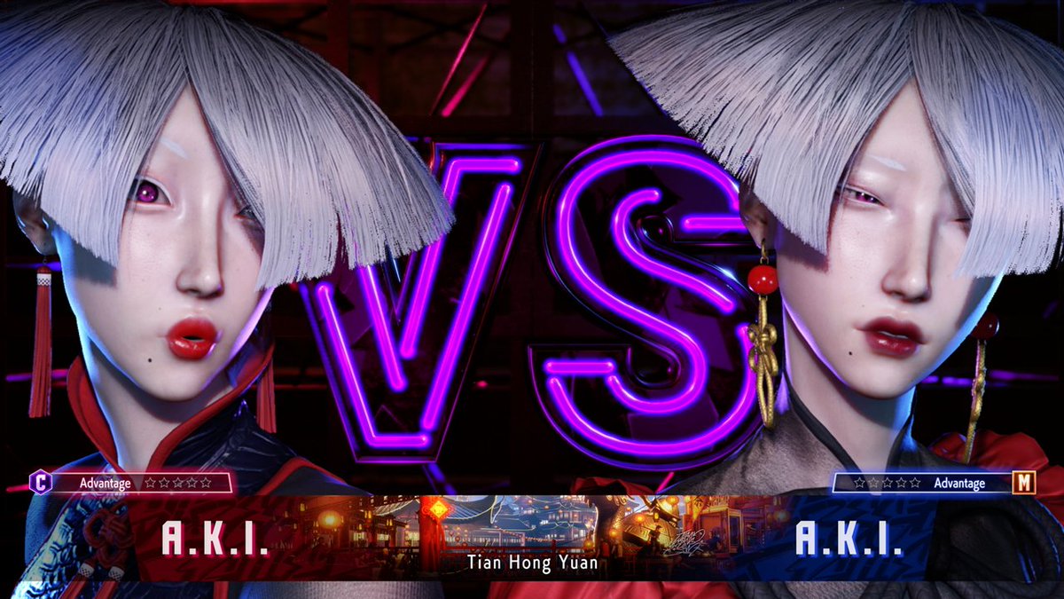 Take a dose of A.K.I. from the character select screen to witness her walkout and Game Face Feature expressions. 💅 Symptoms include lethargy, shortness of breath, and intense thirst.