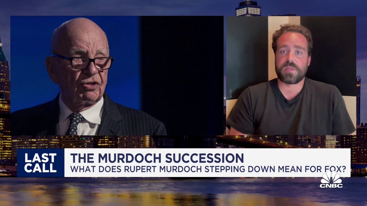 "On the one hand, this is Succession and it does feel momentous in that regard," says Puck's Dylan Byers on Rupert Murdoch stepping down as chairman of New Corp. and Fox. "On the other hard, this is sort of formalizing something that has been in place for some time now."