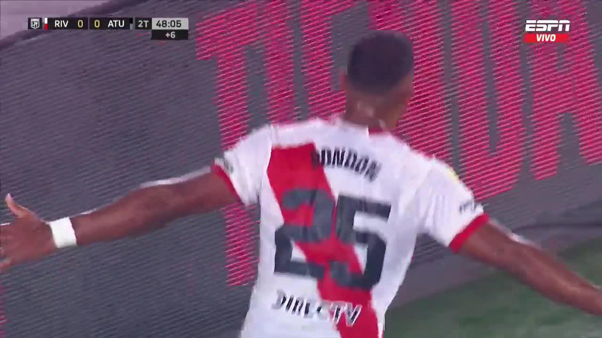 "SAN"LOMÓN RONDÓN: EL HÉROE DE RIVER PARA EL 1-0 AGÓNICO ANTE ATLÉTICO TUCUMÁN.