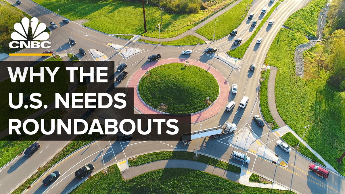 In 2021, 24% of all U.S. crash deaths occurred at intersections. If roundabouts are safer, why does the U.S. have so few of them? Watch the full video here: