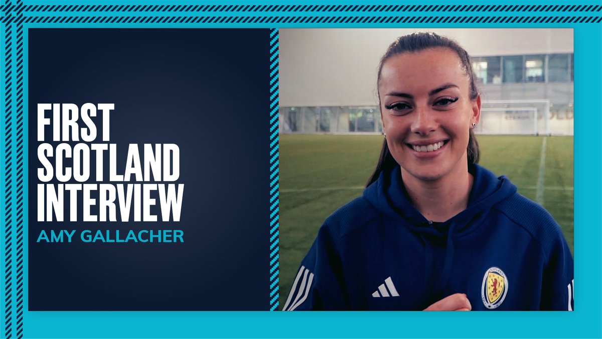 🗣️ "I just want to improve and learn as much as I can." From first call-up feelings to settling into the squad, hear from Amy Gallacher on her first week in the senior Scotland camp. #SWNT