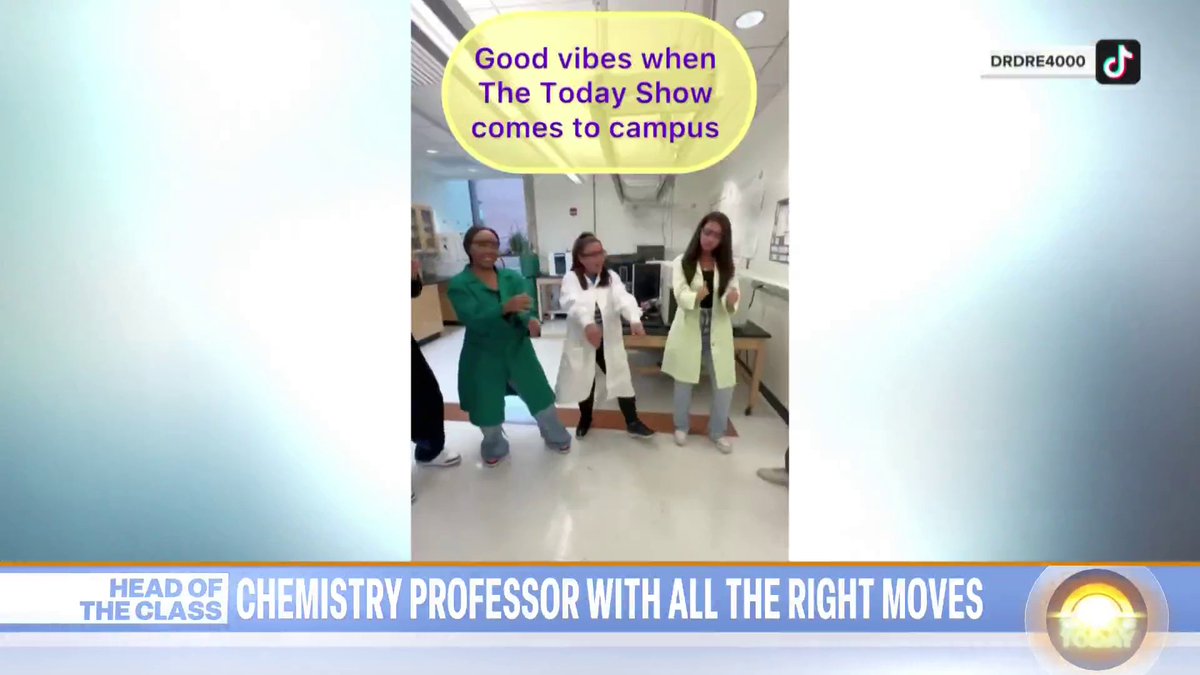 Meet the professor fusing science with dance in the classroom! Chemistry professor Andre Isaacs and his students are conducting research at the College of the Holy Cross — and they’re doing it while also learning choreography. Sheinelle Jones shares the story 🕺