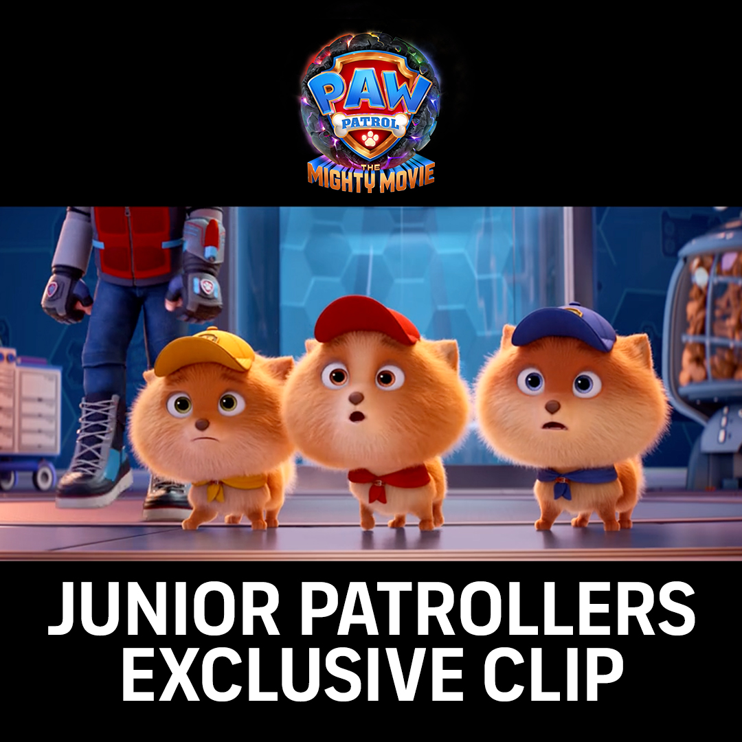 Junior Patrollers are on a ROLL! ❤️💛💙 Meet the new crew in this exclusive clip from PAW Patrol: The Mighty Movie, in theatres September 29. #PAWPatrolMovie