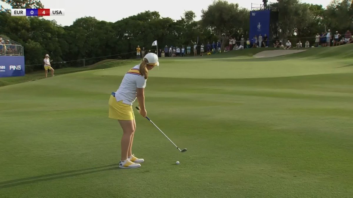 Welcome to the Solheim Cup Gemma Dryburgh 👊
