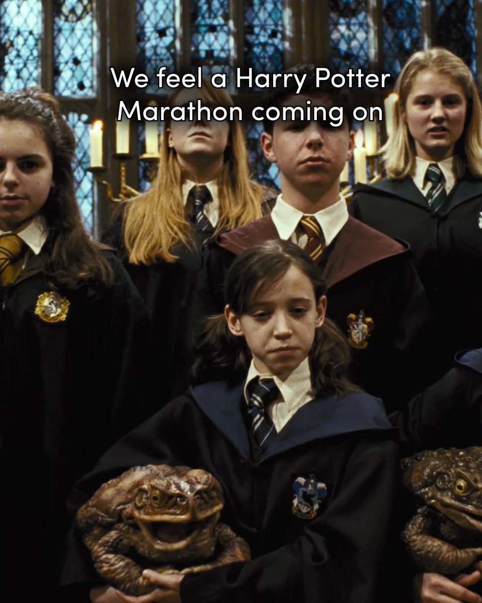Autumn, who? We only know Harry Potter season 🍂