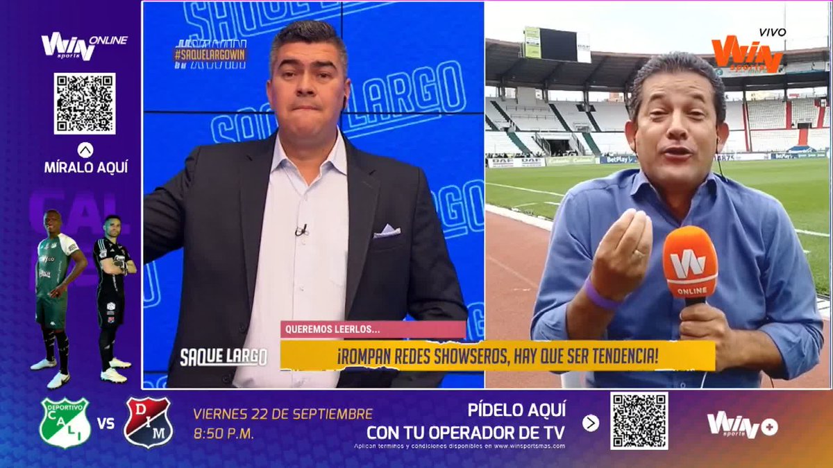 😎🔥¿Es América vs Nacional el gran clásico del país? Rompan con el #SaqueLargoWIN