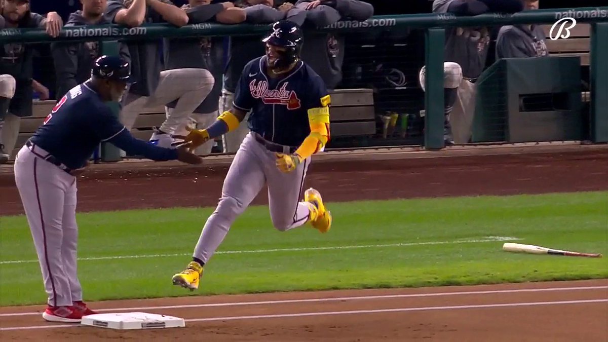 Just look at what that 40-homer mark meant to Ronald Acuña Jr.. MVP.