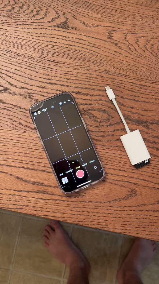 iPhone 15 Pro allows for ProRes Log recording onto SD card via USB-C card readers! Forget SSD’s!