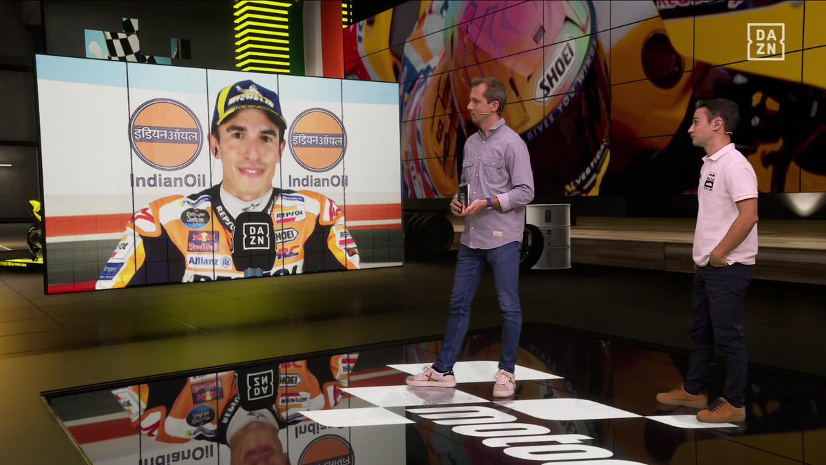 "Aprendí más en dos vueltas detrás de ti en Misano que aquí en la carrera" Marc Márquez ❤️ Dani Pedrosa #IndianGP 🇮🇳 #MotoGP 🏁